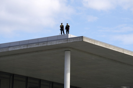 Demokratiefest zu 75 Jahren Grundgesetz in Berlin