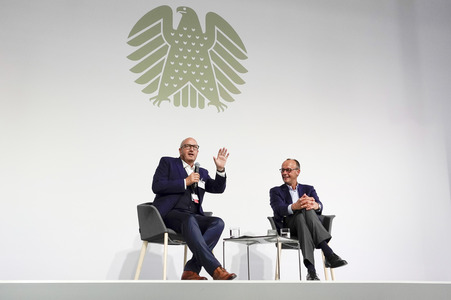 Demokratiefest zu 75 Jahren Grundgesetz in Berlin