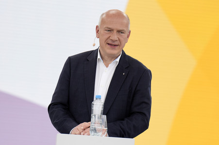 Demokratiefest zu 75 Jahren Grundgesetz in Berlin