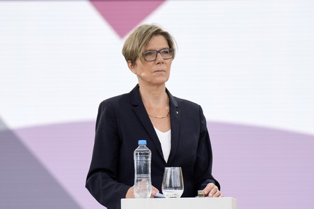 Demokratiefest zu 75 Jahren Grundgesetz in Berlin