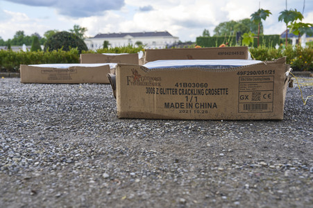 Feuerwerkswettbewerb in Hannover