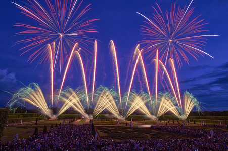 Feuerwerkswettbewerb in Hannover