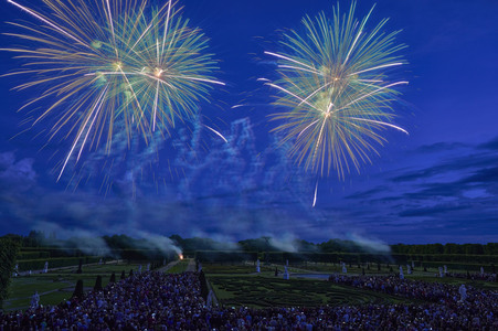 Feuerwerkswettbewerb in Hannover