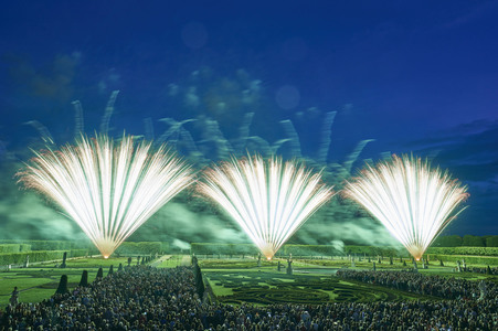 Feuerwerkswettbewerb in Hannover