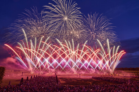 Feuerwerkswettbewerb in Hannover