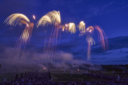 Feuerwerkswettbewerb in Hannover