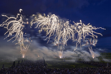 Feuerwerkswettbewerb in Hannover