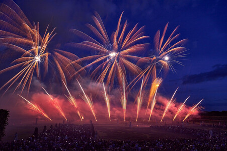 Feuerwerkswettbewerb in Hannover