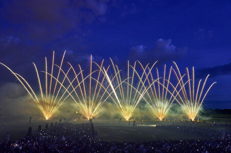 Feuerwerkswettbewerb in Hannover