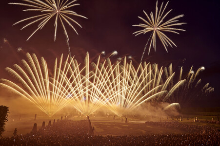 Feuerwerkswettbewerb in Hannover