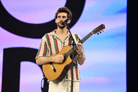 Konzert von Álvaro Soler beim Demokratiefest zu 75 Jahren Grundgesetz in Berlin
