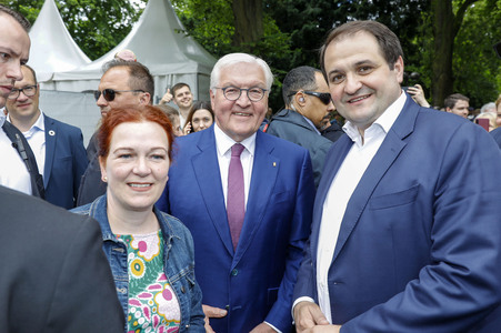 Tag der offenen Tür in der Villa Hammerschmidt und 'Fest der Demokratie' in Bonn