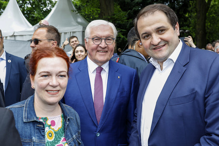 Tag der offenen Tür in der Villa Hammerschmidt und 'Fest der Demokratie' in Bonn