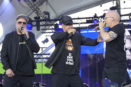 Abschlussveranstaltung beim Demokratiefest zu 75 Jahren Grundgesetz in Berlin