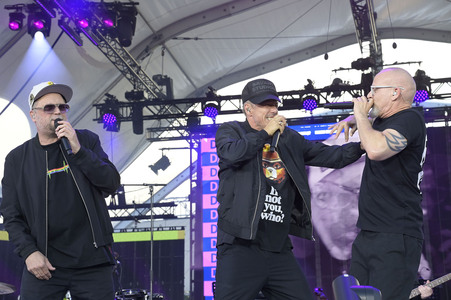 Abschlussveranstaltung beim Demokratiefest zu 75 Jahren Grundgesetz in Berlin
