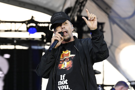 Abschlussveranstaltung beim Demokratiefest zu 75 Jahren Grundgesetz in Berlin