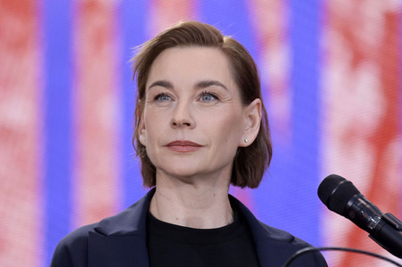 Abschlussveranstaltung beim Demokratiefest zu 75 Jahren Grundgesetz in Berlin