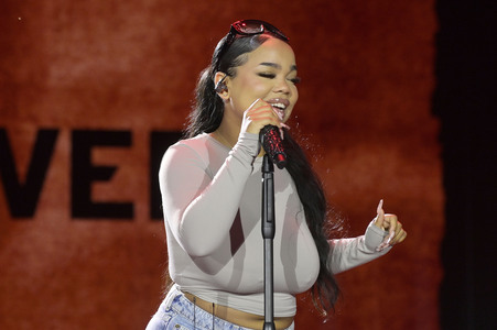 Abschlussveranstaltung beim Demokratiefest zu 75 Jahren Grundgesetz in Berlin