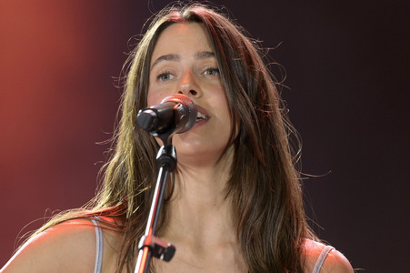 Abschlussveranstaltung beim Demokratiefest zu 75 Jahren Grundgesetz in Berlin