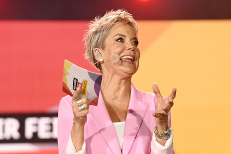 Abschlussveranstaltung beim Demokratiefest zu 75 Jahren Grundgesetz in Berlin