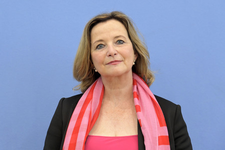 Bundespressekonferenz Report Globale Flucht 2024 in Berlin