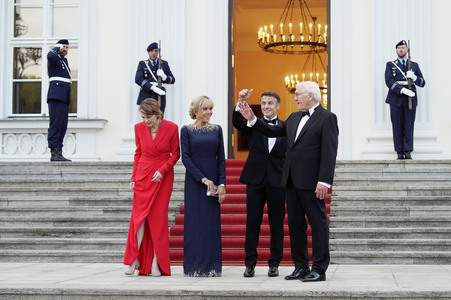 Staatsbankett zu Ehren von Emmanuel Macron in Berlin