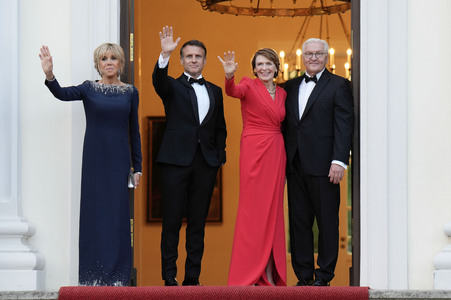 Staatsbankett zu Ehren von Emmanuel Macron in Berlin