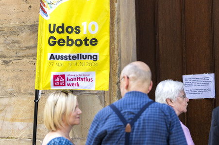 Ausstellungseröffnung 'Udos 10 Gebote' in Erfurt