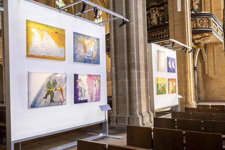 Ausstellungseröffnung 'Udos 10 Gebote' in Erfurt