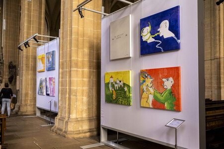Ausstellungseröffnung 'Udos 10 Gebote' in Erfurt