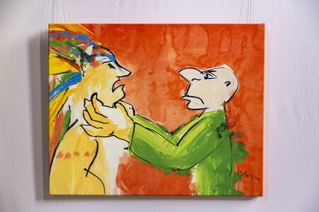 Ausstellungseröffnung 'Udos 10 Gebote' in Erfurt