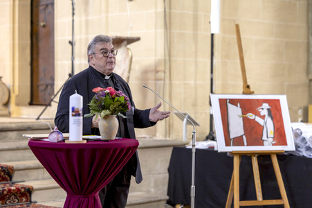 Ausstellungseröffnung 'Udos 10 Gebote' in Erfurt