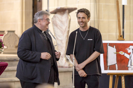 Ausstellungseröffnung 'Udos 10 Gebote' in Erfurt