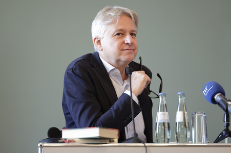 Pressekonferenz zur Frankfurter Buchmesse 2024 in Frankfurt