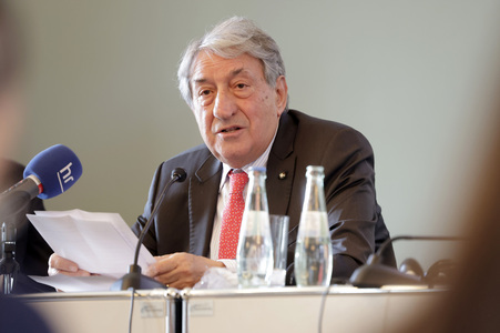 Pressekonferenz zur Frankfurter Buchmesse 2024 in Frankfurt