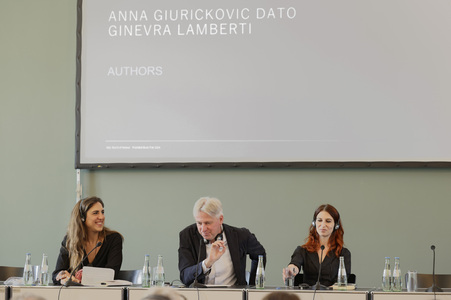 Pressekonferenz zur Frankfurter Buchmesse 2024 in Frankfurt