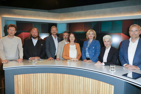 Talkshow 'hart aber fair' in Köln