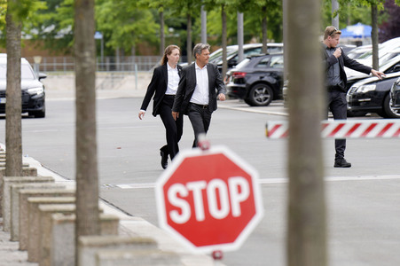 Pressestatement von Robert Habeck in Berlin