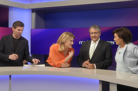 Talkshow 'maischberger' in Berlin