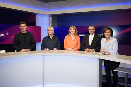 Talkshow 'maischberger' in Berlin