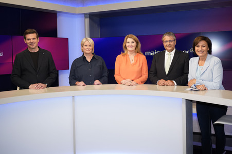 Talkshow 'maischberger' in Berlin