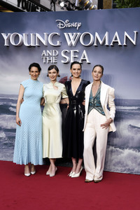 Filmpremiere 'Young Woman and the Sea' in London