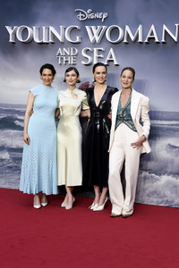 Filmpremiere 'Young Woman and the Sea' in London