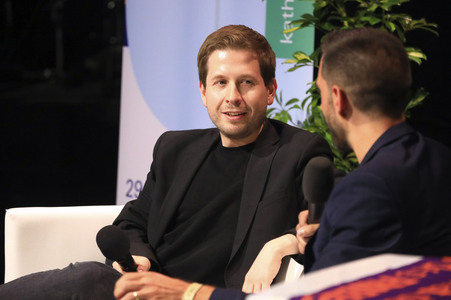 Talk mit Kevin Kühnert beim Katholikentag in Erfurt