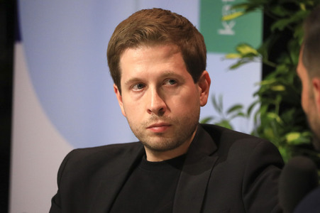 Talk mit Kevin Kühnert beim Katholikentag in Erfurt