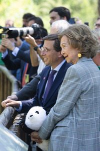 Pandabär-Präsentation in Madrid