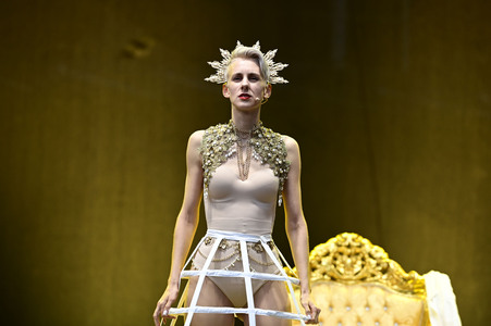 Auftritt von Lisa Eckhart in Görlitz