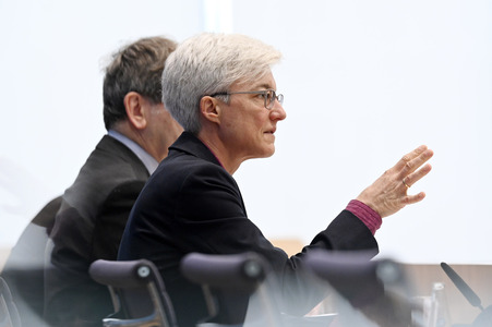 Bundespressekonferenz Sondergutachten zur Prüfung der Treibhausgas-Projektionsdaten 2024 in Berlin