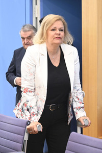 Bundespressekonferenz 10 Tage vor der EM in Berlin