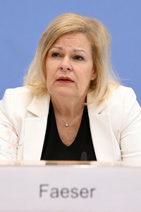 Bundespressekonferenz 10 Tage vor der EM in Berlin